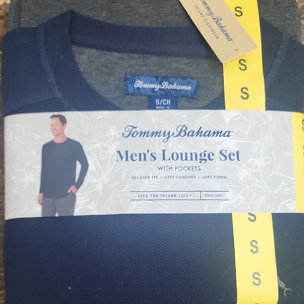 Tommy Bahama Men's Blue Lounge Set